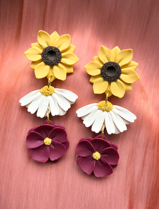 Höstblommor x3